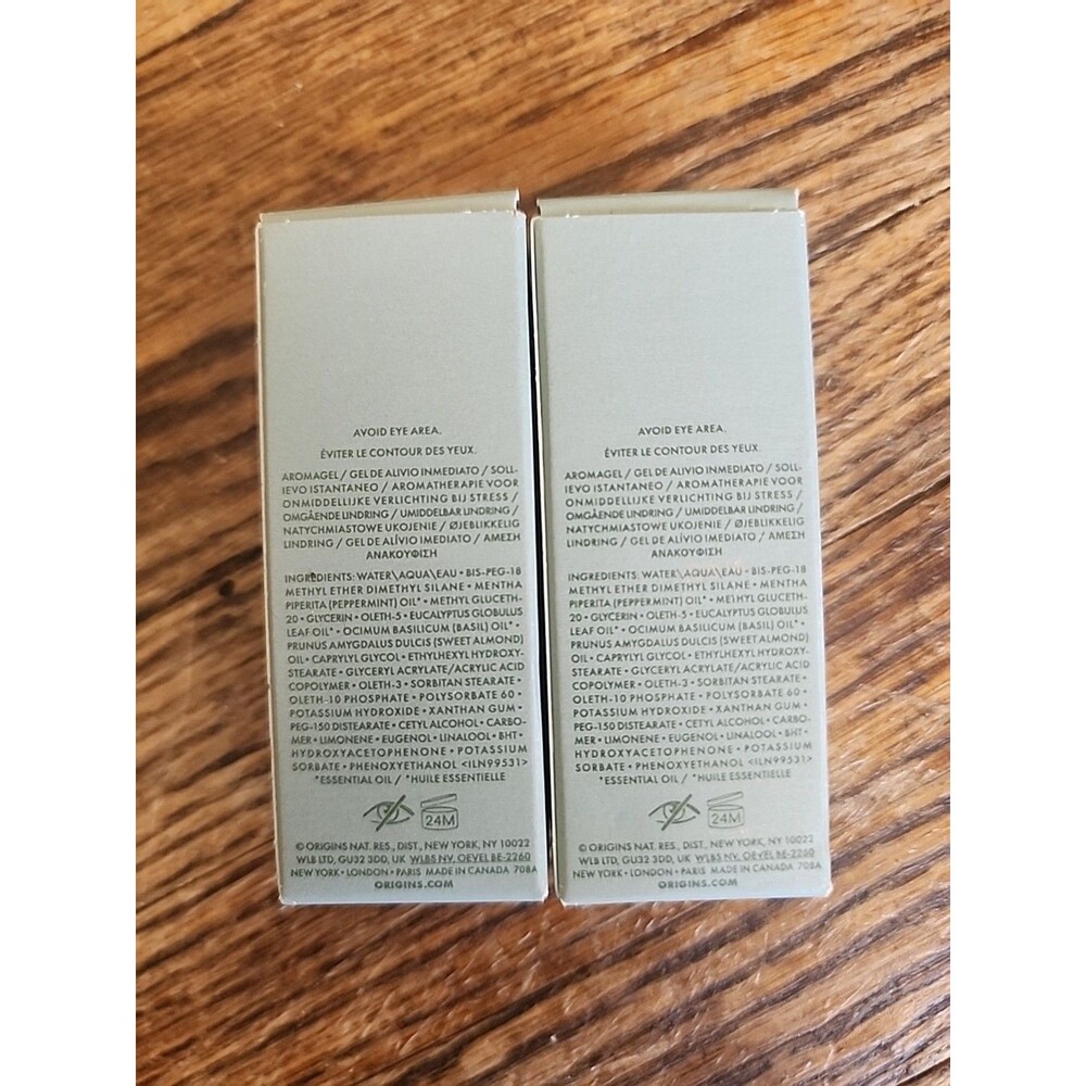 2x Origins Peace Of Mind On The Spot Relief Sensory Treatment .5oz Vegan NIB - Picture 2 of 4
